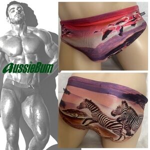 Aussiebum Swimsuit Small Gently worn Nylon/spandex no fabric tag